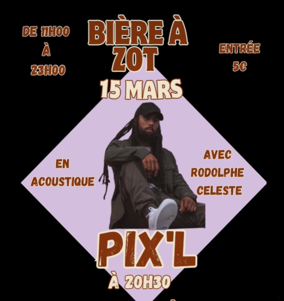 Affiche BIÈRE À ZOT