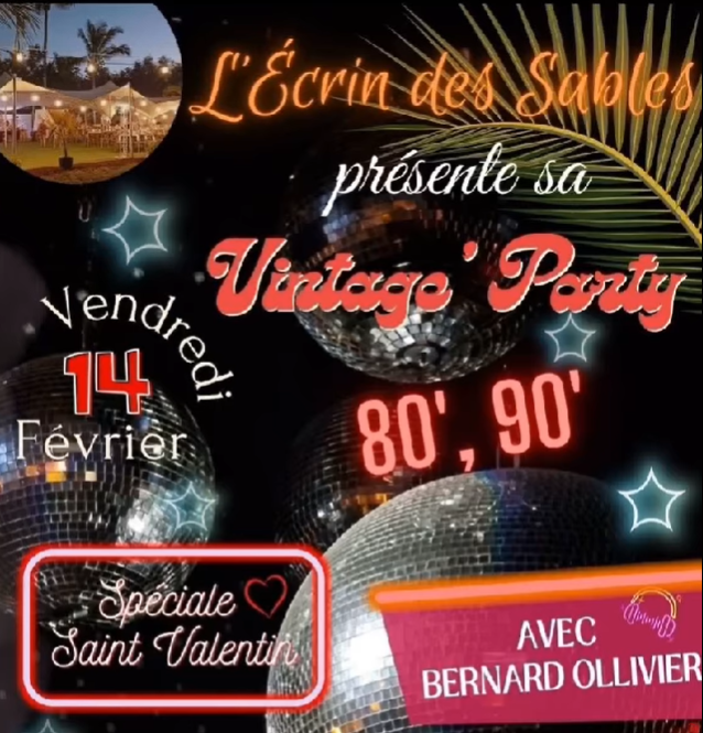 Affiche VINTAGE PARTY