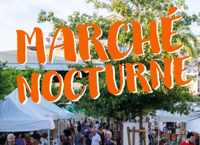 Affiche MARCHÉ NOCTURNE 