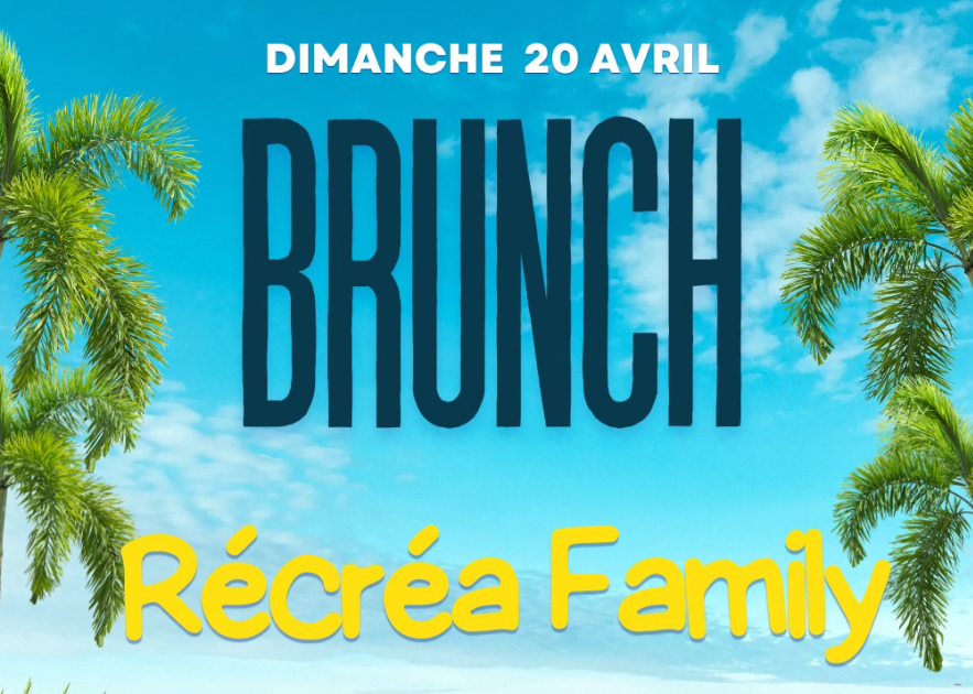 Affiche Chasse aux Œufs & Brunch Familial à Récréa Family