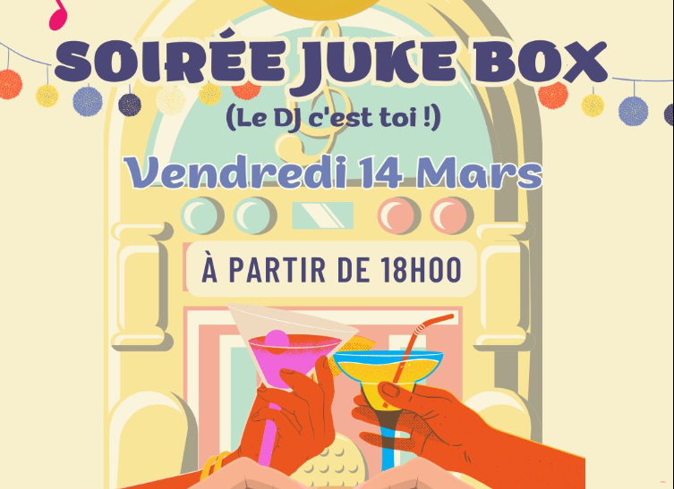 Affiche Soirée JUKE BOX