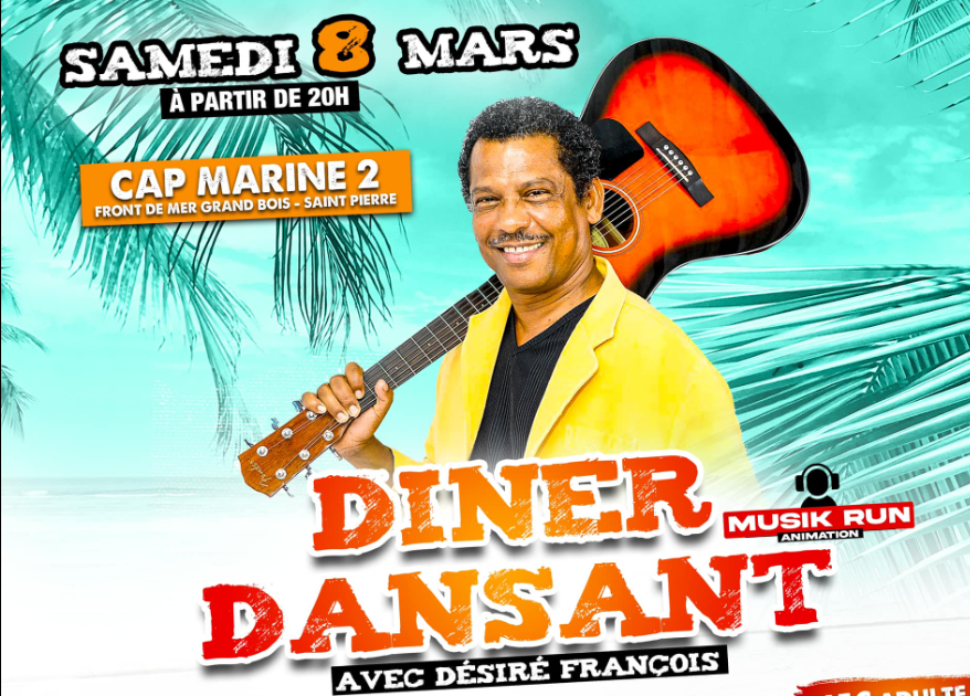 Affiche DINER DANSANT AU CAP MARINE 2
