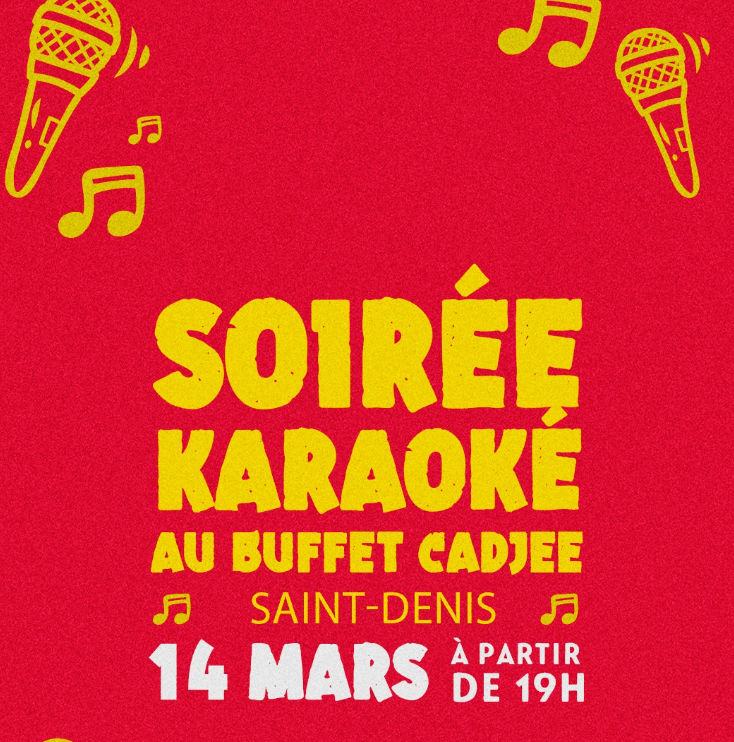Affiche SOIRÉE KARAOKÉ