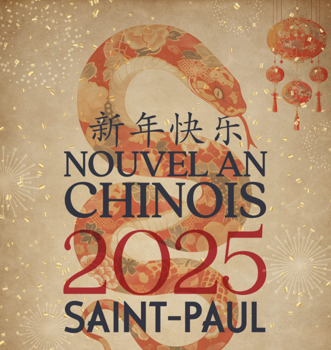 Affiche NOUVEL AN CHINOIS 2025