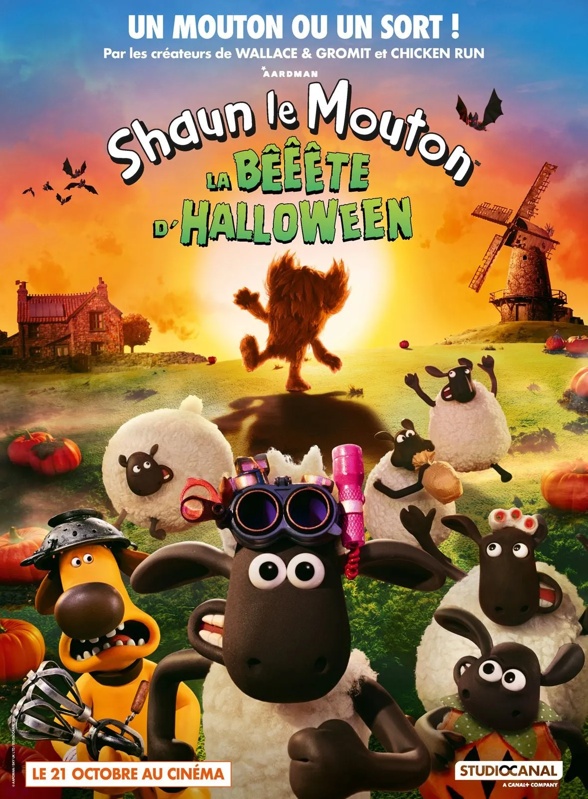 Shaun Le Mouton : La Bêêête D'halloween